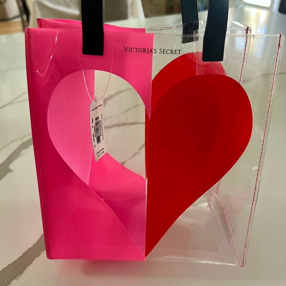 Victoria’s Secret vinyl tote bag